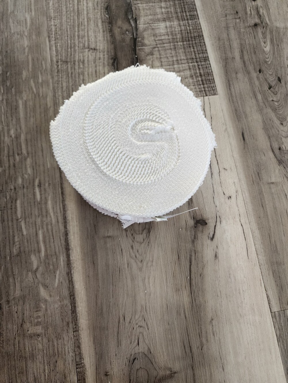 White Honey Bun Fabric
